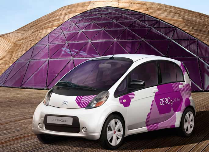 Citroen C-Zero design