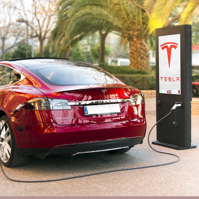 Punto de recarga para vehículos eléctricos SCREEN