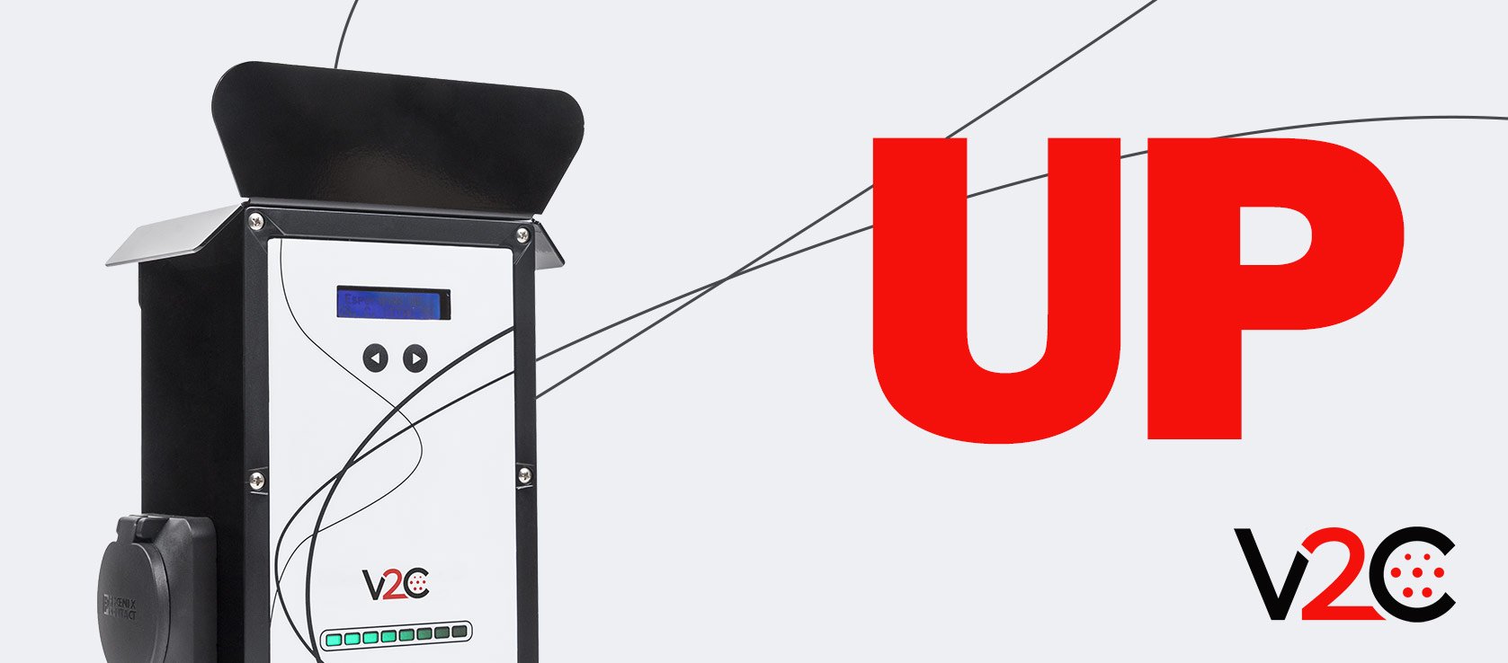 UP, modelo de V2C cargador coche electrico