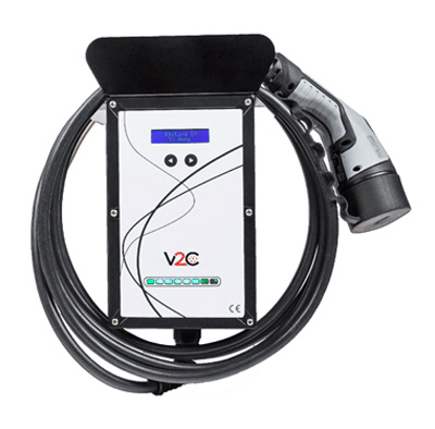 Wandladestation für Elektroautos UP V2C